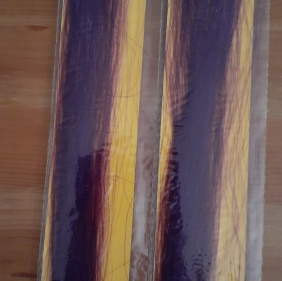 New Clip In Long 100% Human Hair Extensions 22" 20 Packs Purple - Picture 9 of 9